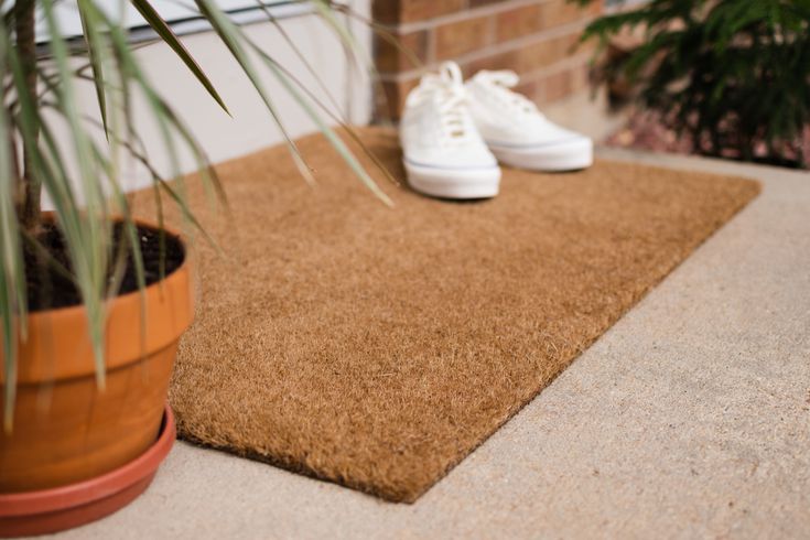 How To Clean And Preserve Vinyl Back Coir Matting?